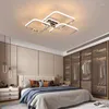 Kroonluchters goud/geklede moderne led plafond kroonluchter voor woonkamer dineren slaapkamer studie appartement glansverlichting