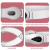 Ansiktsmassager EMS Lyft Massager Double Chin V Shape Lift Belt Red Blue Light Led Face Slante Vibration Face Lift Devices Skin Care 230310