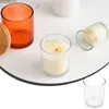 Candle Jars Holder Cup Golden Drink Wax Container Simple Style Candle Container for Wedding