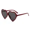 Lunettes de soleil Femmes Marque Designer De Luxe De Mode En Forme De Coeur Lunettes De Soleil Femmes Belle Coloré Effacer Lunettes Cat Eye Cadre Lunettes G230206