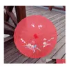 Umbrellas Adts Size Japanese Chinese Oriental Parasol Handmade Fabric Umbrella For Wedding Party P Ography Decoration Sea Ship Drop Dhmnw 0516