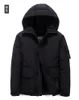 Herenjacks 2023 Winterjas Menparka Big Winddicht Waterdicht Warm Down Korte verdikte Trendy White Duck Men