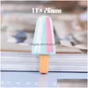 Other 20Pcs Cute Mini Cake Ice Cream Popsicle Flat Back Resin Components Cabochons Scrapbooking Diy Jewelry Craft Decoration Accessor Dh6Hw