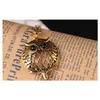 Pendentif Colliers Médaillon Collier Vintage Rétro Antique Beautifly Bijoux Collier Collier Loupe Cabochon Drop Delivery Pend Dhzsj