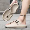 Slippers Summer Men Slipper Flip Flops Quick Dry Soft EVA Male Street Beach Massage Casual Flip-Flop Footwear Big SizeSlippers