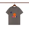 CCLIES CHANNEL Channel Cc T-shirts Mode T-shirt pour hommes 2023 Channel Nouveau coton doux anti-rides rétro décoratif impression lettres C
