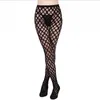 Women's Jumpsuits Rompers Womens Sexy Fishnet Tights Jacquard Weave Seamless Pantyhose Yarns Garter Grid Fish Net Stockings Hose Lingerie Collant Y2302