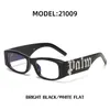 Designer solglasögon män kvinnor glasögon lyx varumärke designer glasögon toppkvalitet enkel affärsstil UV400 med fodral