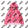 BAPE BAPE HODIIE MEN 7-COLOR SHARD SHANDY FASHION FASHION SPRING و Autumn Camouflage Assored Ape Cotton Hoodie Size M-3XL