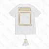 2023 Novas Camisetas de Verão Masculinas Femininas Tees Moda Tops Man Camisa Casual Vestuário Streetwear Branco Shorts Manga Roupas Tshirts