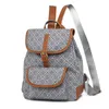 2023 portemonnees opruiming Outlet Online verkoop Nieuwe mode bedrukte forensen Backpack dames met een grote capaciteit textuur Schoolbag