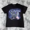 T-shirts pour hommes classiques Designers Shirt Fashion trou Trois dragons respirant le feu Lettres imprimer Hommes Casual manches courtes Vêtements Street Designer