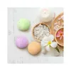 Sali da bagno Nuova lussuosa spa Natural Bubble Bomb Salt Ball Colori misti Prodotto sano con olio essenziale Drop Delivery Health Beaut Dhcti