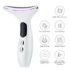 Home Beauty Instrument EMS Microcurrent Face Neck Beauty Device Led Pon Firming Rejuvenation Anti Wrinkle Dunne Double Chin Skin Care Massager 230208