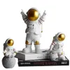 Objets décoratifs Figurines Résine Astronaute Statue Décor À La Maison Figurines Sculpture Chambre Décoration Créative Miniature Figurines Décor À La Maison 230208