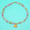 Choker KBJW Original Trendy Fancy Pendant Necklace Colorful Real Stone Beaded 2023 Daily Casual Fashion Jewelry For Women