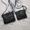 Mjuk läder kvinnor messenger väska casual kvinnor s axel crossbody kvinnlig hand svart bolsa feminina flicka 230209