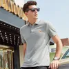 Мужские Polos Mens Luxury Emelcodery Brand Appliqued Cotton Polo футболка мужская мода с коротки