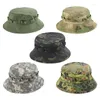 Bérets Boonie chapeau militaire tactique seau chapeaux pour Safari hommes femmes chasse pêche en plein air Camouflage coton casquette de soleil