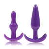 4pcs/Set Silcione Anal Toys Butt Plugs Anal Dildo Sex Erwachsener Produkte für Frauen und Männer