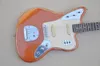 Relic Body Body Electric Guitar with Rosewoard Fingboard White Yellow Pickguard Hardware Chrome Forneça serviços personalizados