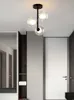 Modern Ceiling Lighting Minimalist Nordic texture LED Glass chandelier aisle Corridor Lamp Creative Living Room Lights NEW 0209