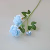 Decorative Flowers 1pc Artificial Rose Silk Long Stem Housewarming Garden Table Wedding DIY Party Bridal Bouquet Decoration