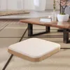 Pillow Square Ottoman Footstool Modern Flat Seat Handmade Floor Pouf Mat For Living Room Office Picnic Meditation Decoration