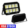 Projecteurs LED Super Bright Outdoor Work Lights IP66 Éclairage d'inondation étanche pour Garage Garden Lawn and Yard 50-600W 6500K usalight