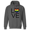 Men's Hoodies Hooded Mens Love Print Hip Hop Sweatshirt Vintage Leisure Standard Man's Clothing Tops Retro Long Sleeve 2023 Moletom