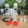 New Big Glass Bongs Smoke Glasses pipes Hookahs Recycler Stereo Matrix Removable Perc Oil Rigs solid base with clips 18mm joint