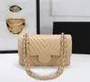 2023 Classic Designer Bag cc Bags Handbag Designers Shoulder Bags Chain V Diamond Lattice Famous top designer Cc wallet clip classic shoulder bag sheepskin wallet