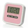 Keuken Cook Helper Digitale timer Klokmagneet Kleurrijke timer Koken Bakken Mini LCD Countdown Timers met houder Temporizador Digital De Ayudante De Cocina