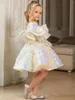 Mädchenkleider, glitzerndes Ballkleid, exquisites Kleid, Hochzeit, Party, Kindergeburtstag, Mädchenzeremoniell für Kinder