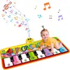 Davul perküsyon çocuklar müzik mat zemin piyano klavye dokunuş oyun erken eğitim oyuncakları için 3 4 5 6 yaş küçük kızlar erkek 230209