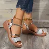 2022 Wedges for Women 4,5 cm hakken gouden platform dames zomerschoenen chaussures femme sandalen maat 41 t230208