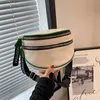 Waist Bags Fashion Female Belt Semicircle Saddle Sense of luxury Fanny pack Premium Leather Crossbody Chest 230208