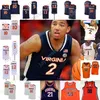 2023 Virginia Basketball Jersey NCAA College Armaan Franklin Kihei Clark Jayden Gardner Reece Beekman Ben Vander Plas Kadin Shedrick McKneely Sampson Guy Hunter