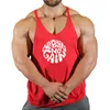 Erkek Tank Tops Gelişler Vücut geliştirme Stringer Top Man Pamuk Spor Salonu Kolsuz Gömlek Erkekler Fitness Yelek Singlet Spor Giyim Egzersiz Tanmenler