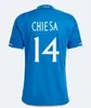 CHIESA 2024 DIMARCO Voetbalshirts voor spelers BONUCCI Italia JORGINHO VERRATTI 24 25 heren kinderen VOETBALSHIRTS BARELLA SPINAZZOLA finales 2025 125e verjaardag