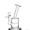 Barboteur en verre Mini Perc Vapeur Narguilé 15CM Conduite d'eau 10mm Bongs en verre communs