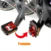 Pedały rowerowe składane pedały rowerowe Składany pedał MTB Rower Rower Rower Rower Anti-Skid odblaskowy łożysko Cr-Mo Universal Pedals 9/16 0208