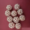 Charmos por atacado de água doce artesanal 34 mm pingente de bola de pérolas para jóias DIY DIY/roxo/rosa Drop entrega 202 dhfwo