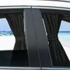 Stretchable Plastic Rail Car Side Window Sunshade Curtain Window Auto Cord Sun With Black/Beige/Gray Elastic Visor - D1O9