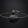 Bedelarmbanden kopen 2023 mode mama voor elegante vrouwen duidelijke kubieke zirkonia armband bangle verstelbare pulseras mujer