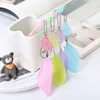 Gel Pens 36 Pcs/lot Feather Pendant Pen Cute 0.5 Mm Black Ink Neutral Promotional Gift Stationery School Writing Supply