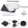 Car Windshield Sun Shade - Blocks UV Rays Sun Visor Protector Sunshade To Keep Your Vehicle Cool And Damage Free