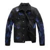 Herrjacka bomber jeanjackor Causual designer fashionabla jeansrockar skateboard