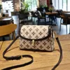 2023 Borse Saldi Outlet nuovo stile Messenger classico Versatile Borsa a tracolla singola femminile tracolla sottile piccola borsa quadrata