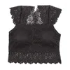 CAMISOLS TANKS CONFORMULHORES LACE LACE BRA GRAGENS MULHERES CRUPTA TOP TUBOS femininos